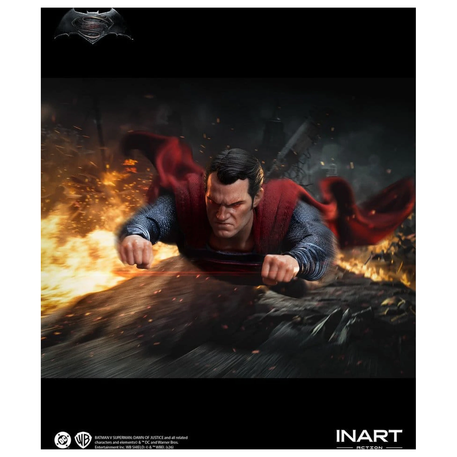 Batman vs Superman: Dawn of Justice Action Figure 1/12 Superman 17 cm product photo