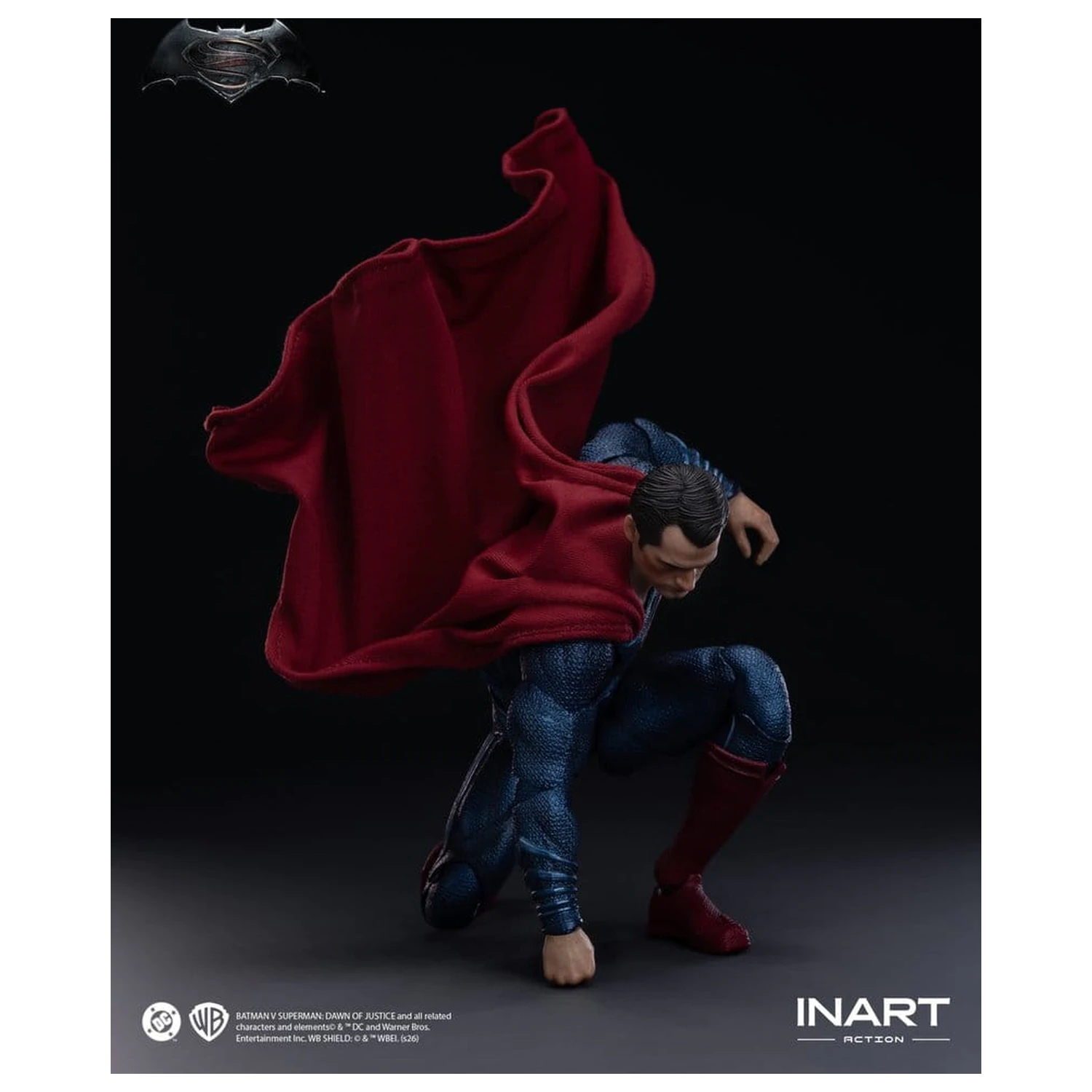 Batman vs Superman: Dawn of Justice Action Figure 1/12 Superman 17 cm product photo
