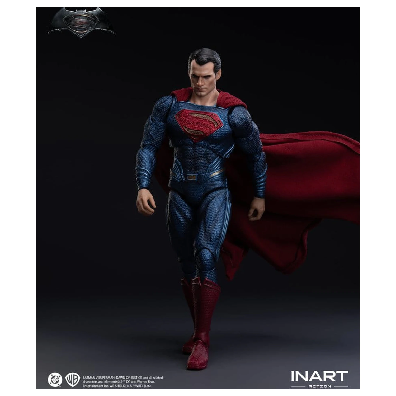 Batman vs Superman: Dawn of Justice Action Figure 1/12 Superman 17 cm product photo