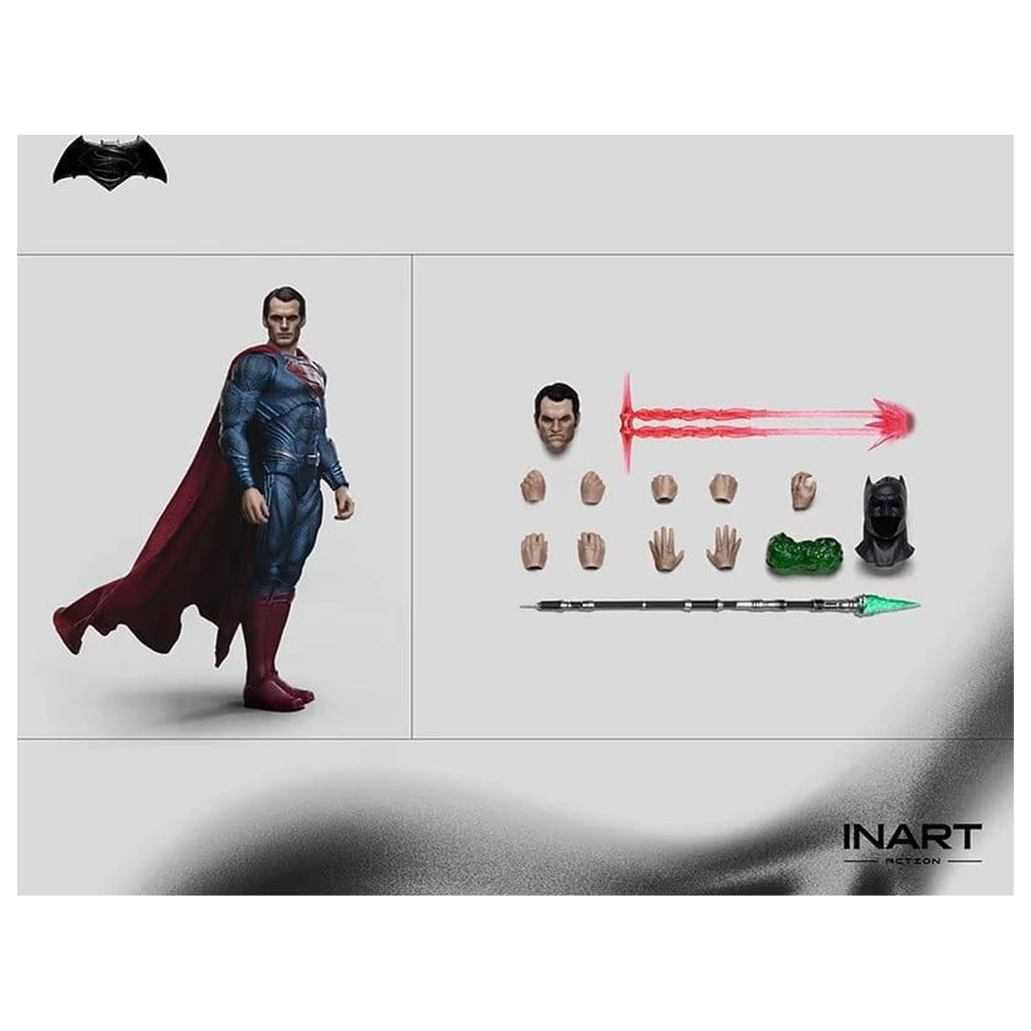 Batman vs Superman: Dawn of Justice Action Figure 1/12 Superman 17 cm product photo