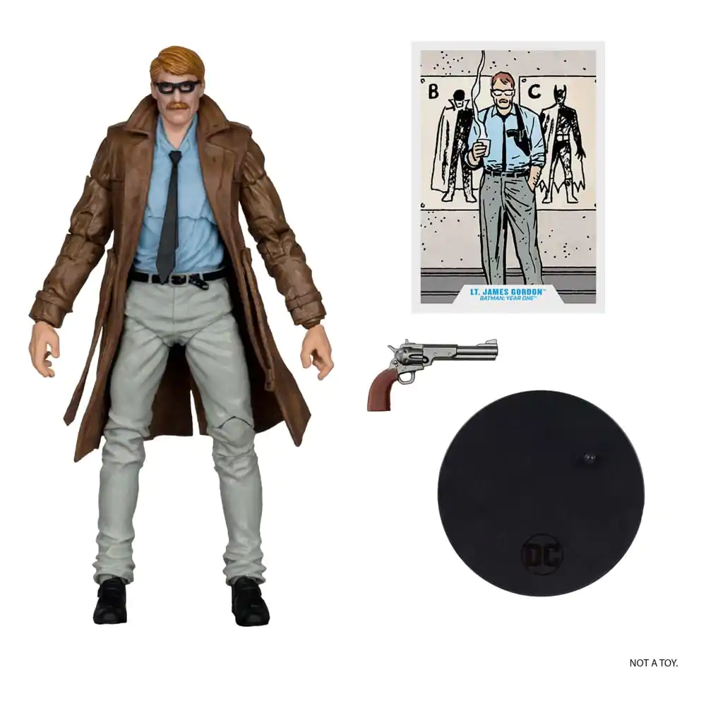 Batman Year One (Part 4) DC Multiverse Action Figure Lt. James Gordon (Gold Label) 18 cm product photo