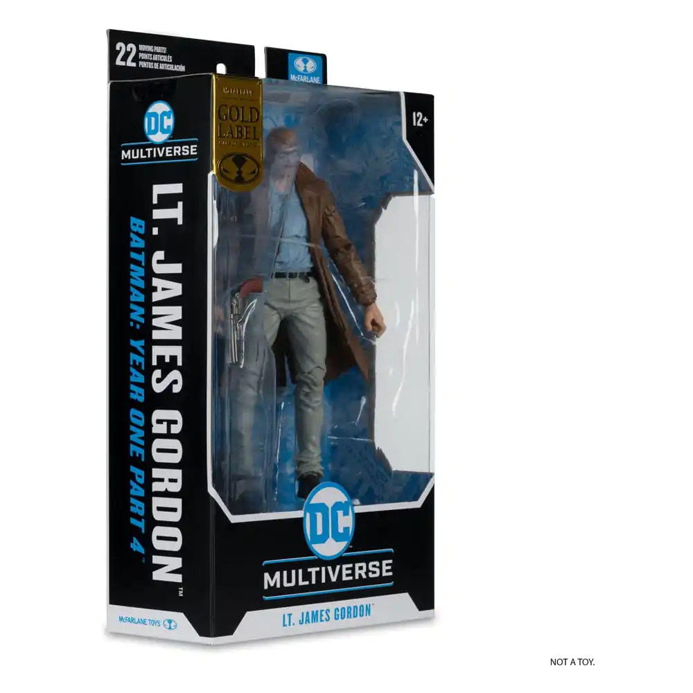 Batman Year One (Part 4) DC Multiverse Action Figure Lt. James Gordon (Gold Label) 18 cm product photo