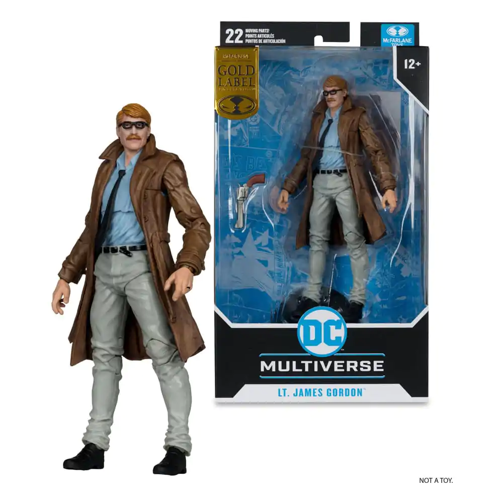 Batman Year One (Part 4) DC Multiverse Action Figure Lt. James Gordon (Gold Label) 18 cm product photo