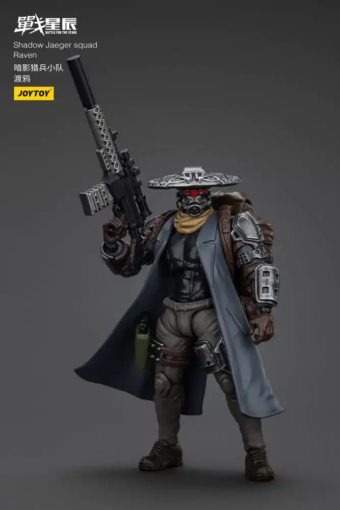 Battle For the Stars Action Figure Shadow Jaeger Squad Raven 16 cm termékfotó