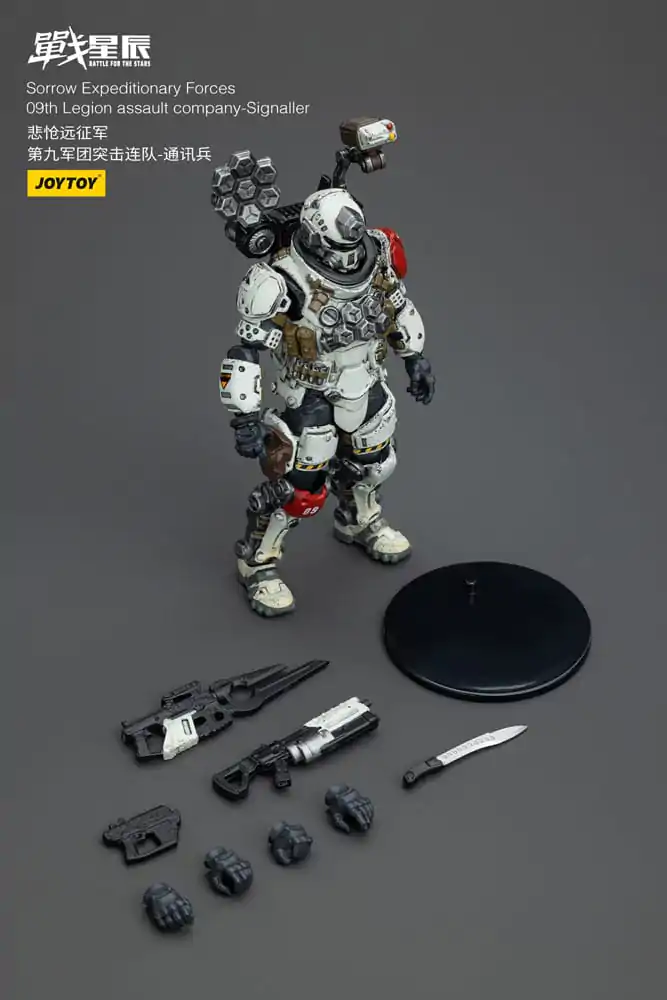 Battle For the Stars Action Figure Sorrow Expeditionary Forces 09th Legion Assault Company-Signaller 12 cm product photo