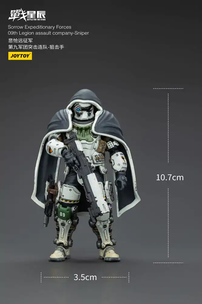 Battle For the Stars Action Figure Sorrow Expeditionary Forces 09th Legion Assault Company-Sniper 12 cm product photo