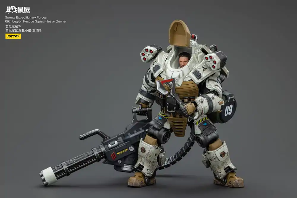 Battle For the Stars Action Figure Sorrow Expeditionary Forces 09th Legion Rescue Squad-Heavy Gunner 16 cm product photo