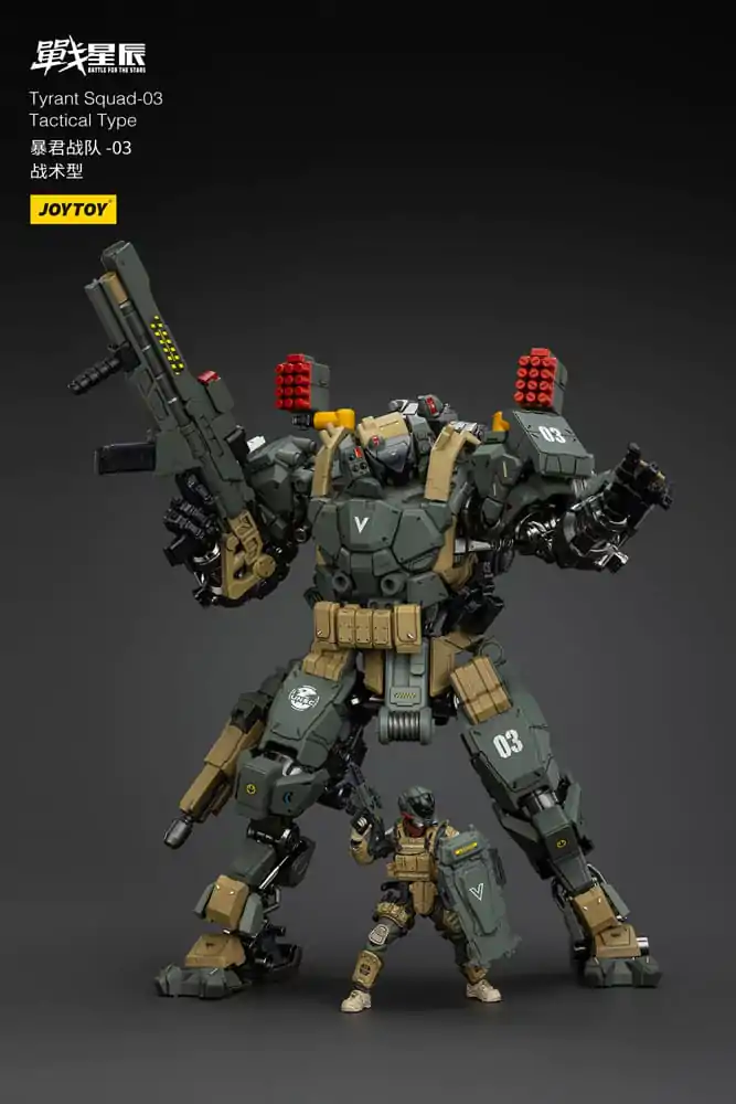 Battle For the Stars Action Figure Tyrant-03 Tactical Type 36 cm product photo
