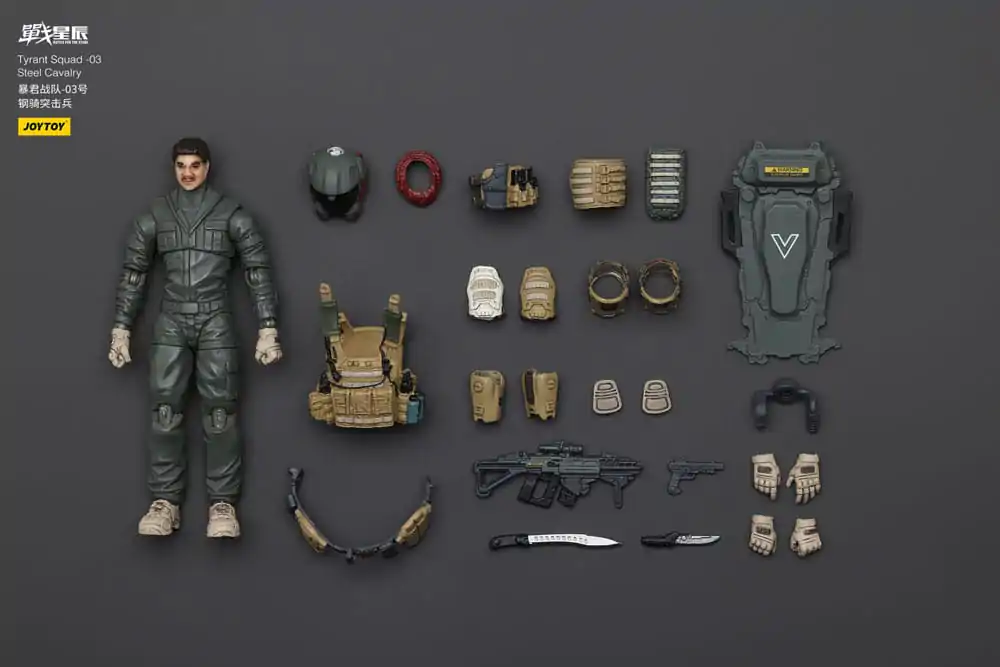 Battle For the Stars Action Figure Tyrant-03 Tactical Type 36 cm product photo