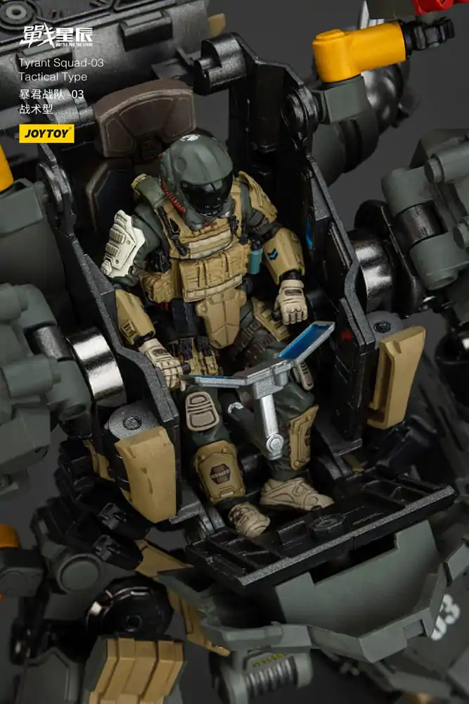 Battle For the Stars Action Figure Tyrant-03 Tactical Type 36 cm product photo