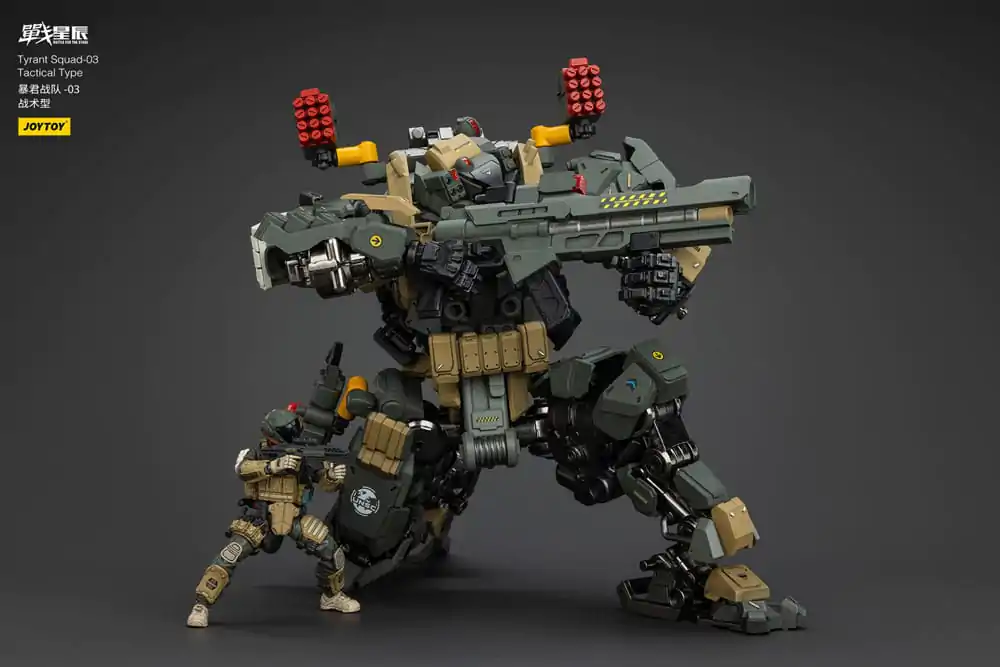 Battle For the Stars Action Figure Tyrant-03 Tactical Type 36 cm product photo