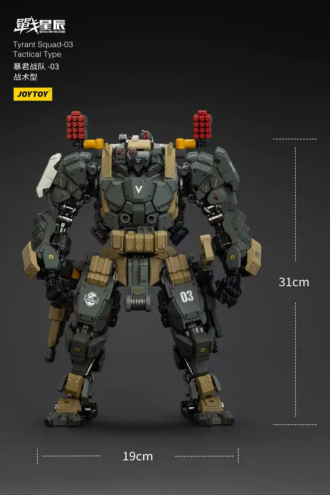 Battle For the Stars Action Figure Tyrant-03 Tactical Type 36 cm product photo