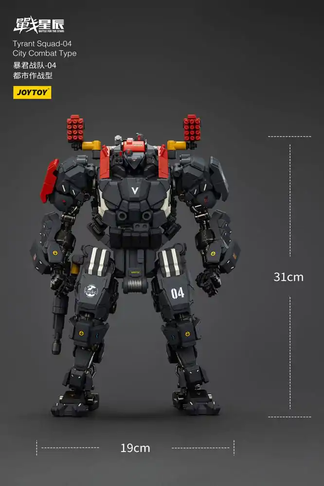 Battle For the Stars Action Figure Tyrant-04 City Combat Type 36 cm product photo