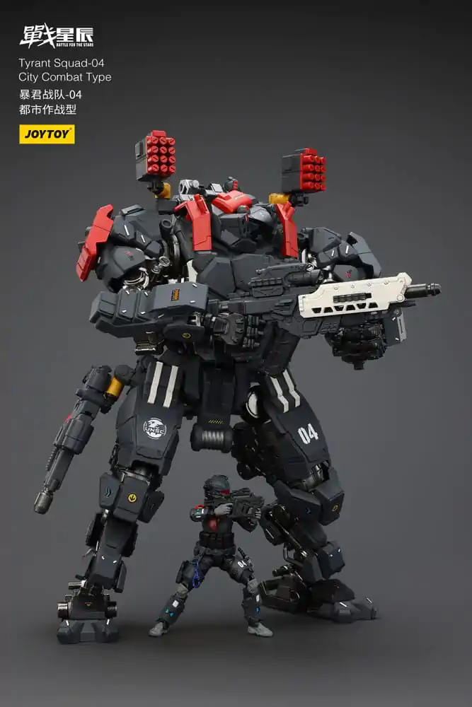Battle For the Stars Action Figure Tyrant-04 City Combat Type 36 cm product photo