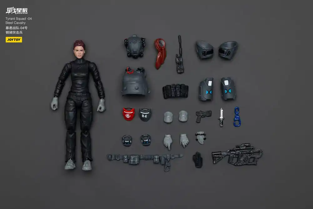 Battle For the Stars Action Figure Tyrant-04 City Combat Type 36 cm product photo