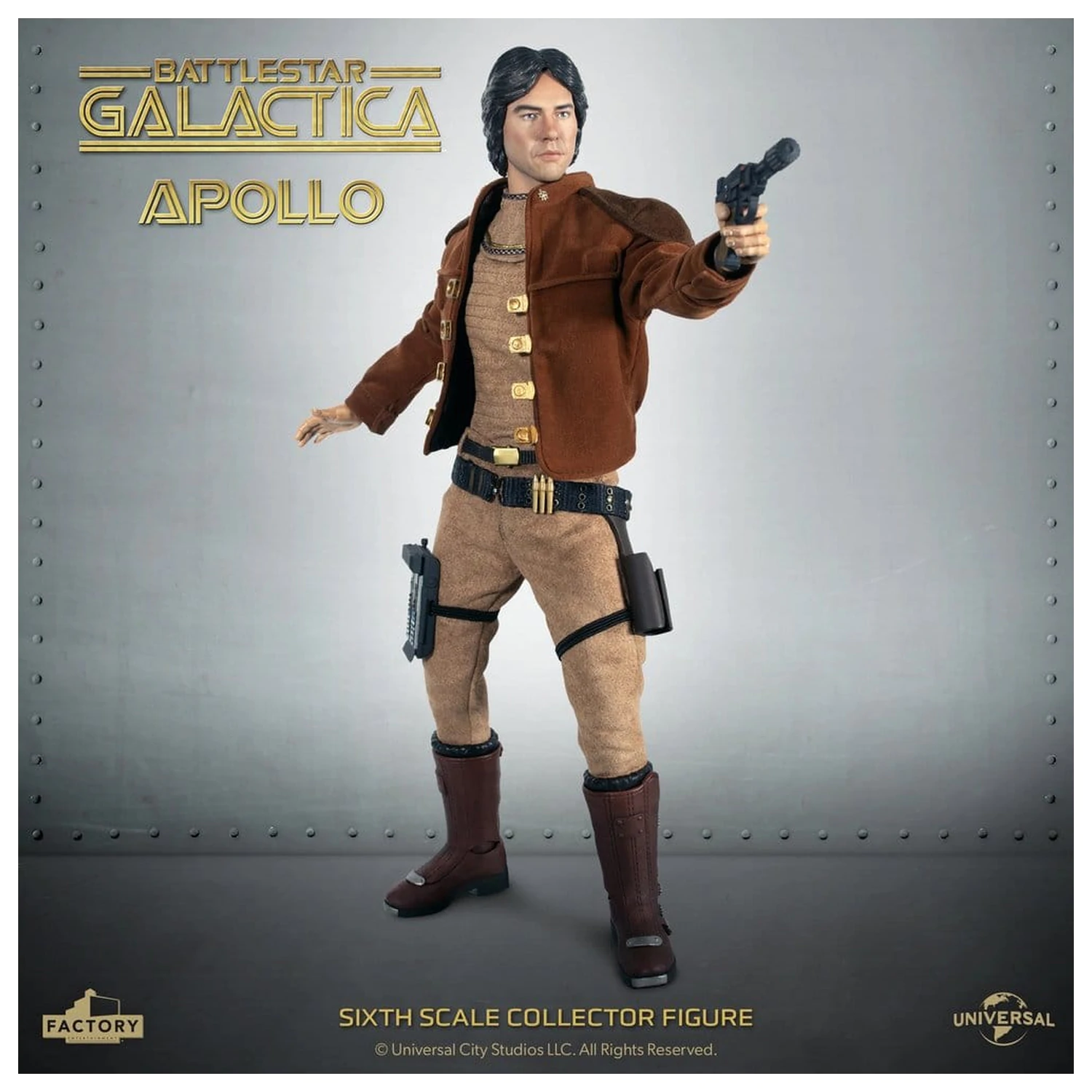 Battlestar Galactica Action Figure 1/6 Captain Apollo 30 cm product photo