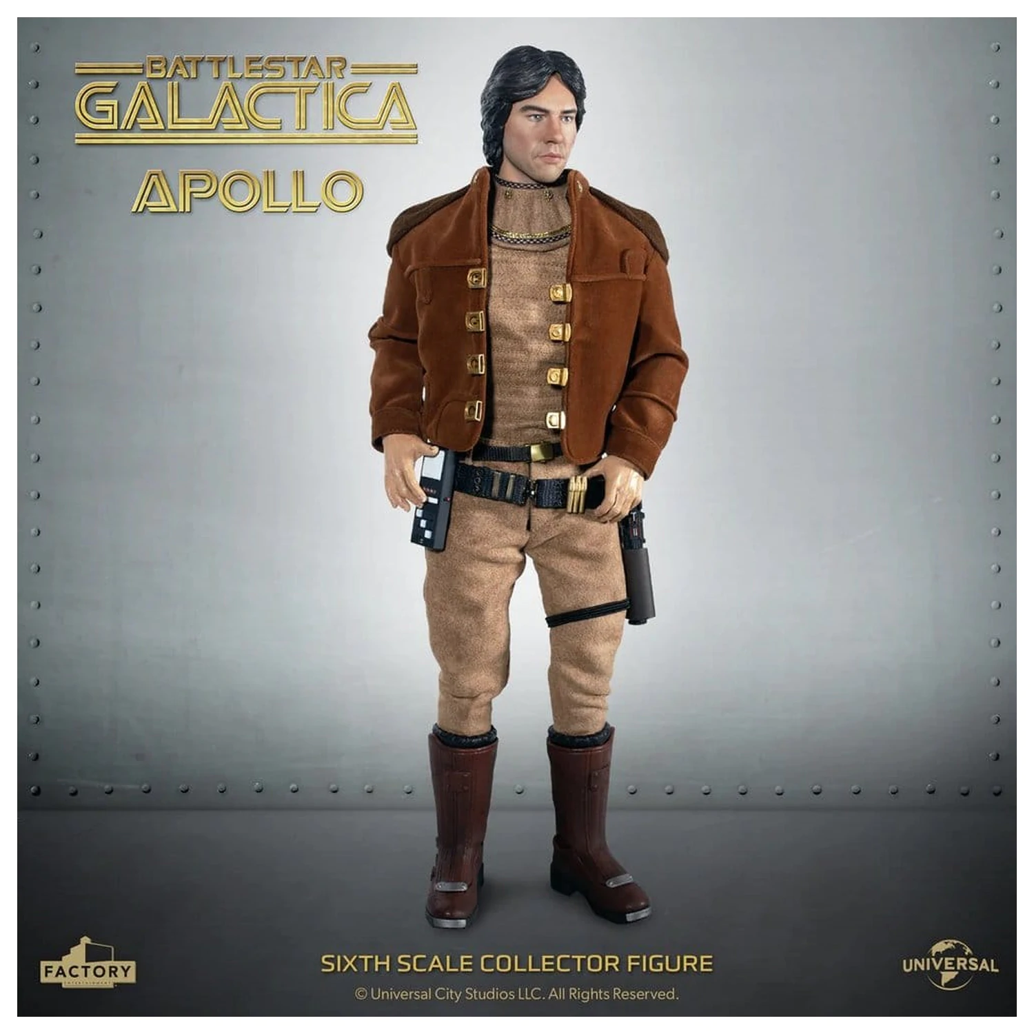 Battlestar Galactica Action Figure 1/6 Captain Apollo 30 cm product photo
