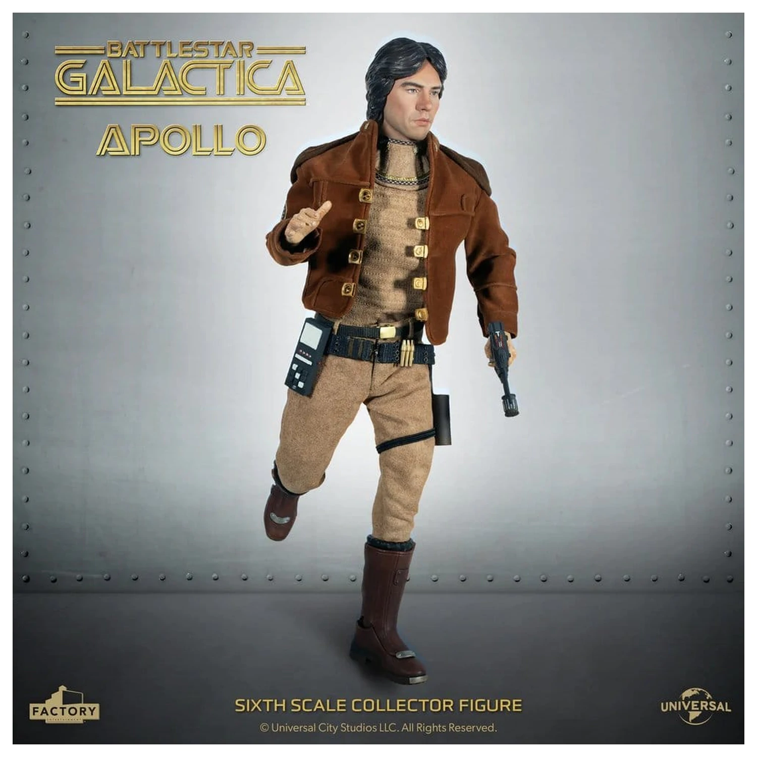Battlestar Galactica Action Figure 1/6 Captain Apollo 30 cm product photo