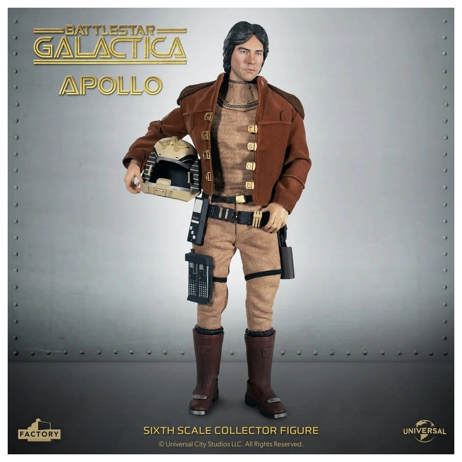 Battlestar Galactica Action Figure 1/6 Captain Apollo 30 cm product photo