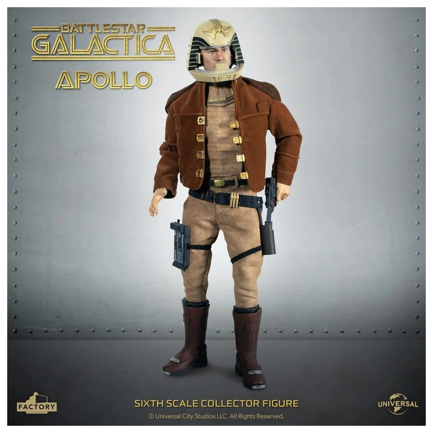 Battlestar Galactica Action Figure 1/6 Captain Apollo 30 cm product photo