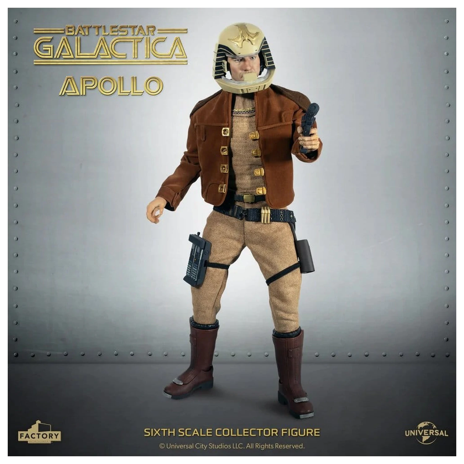 Battlestar Galactica Action Figure 1/6 Captain Apollo 30 cm product photo