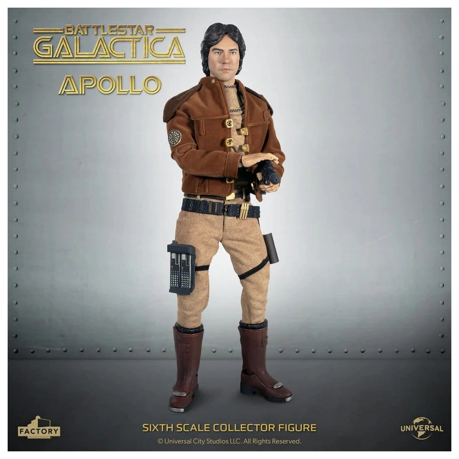 Battlestar Galactica Action Figure 1/6 Captain Apollo 30 cm product photo