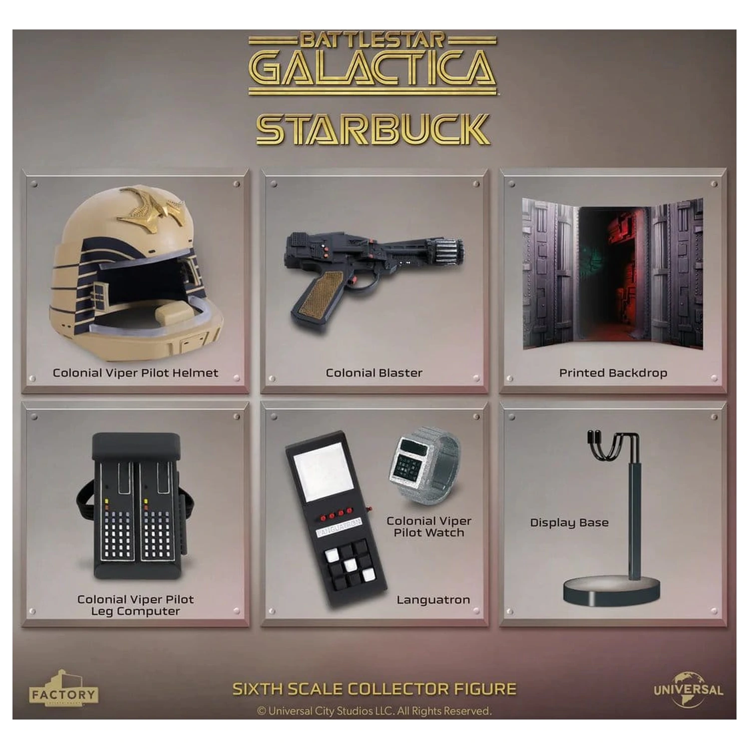 Battlestar Galactica Action Figure 1/6 Lieutenant Starbuck 30 cm product photo