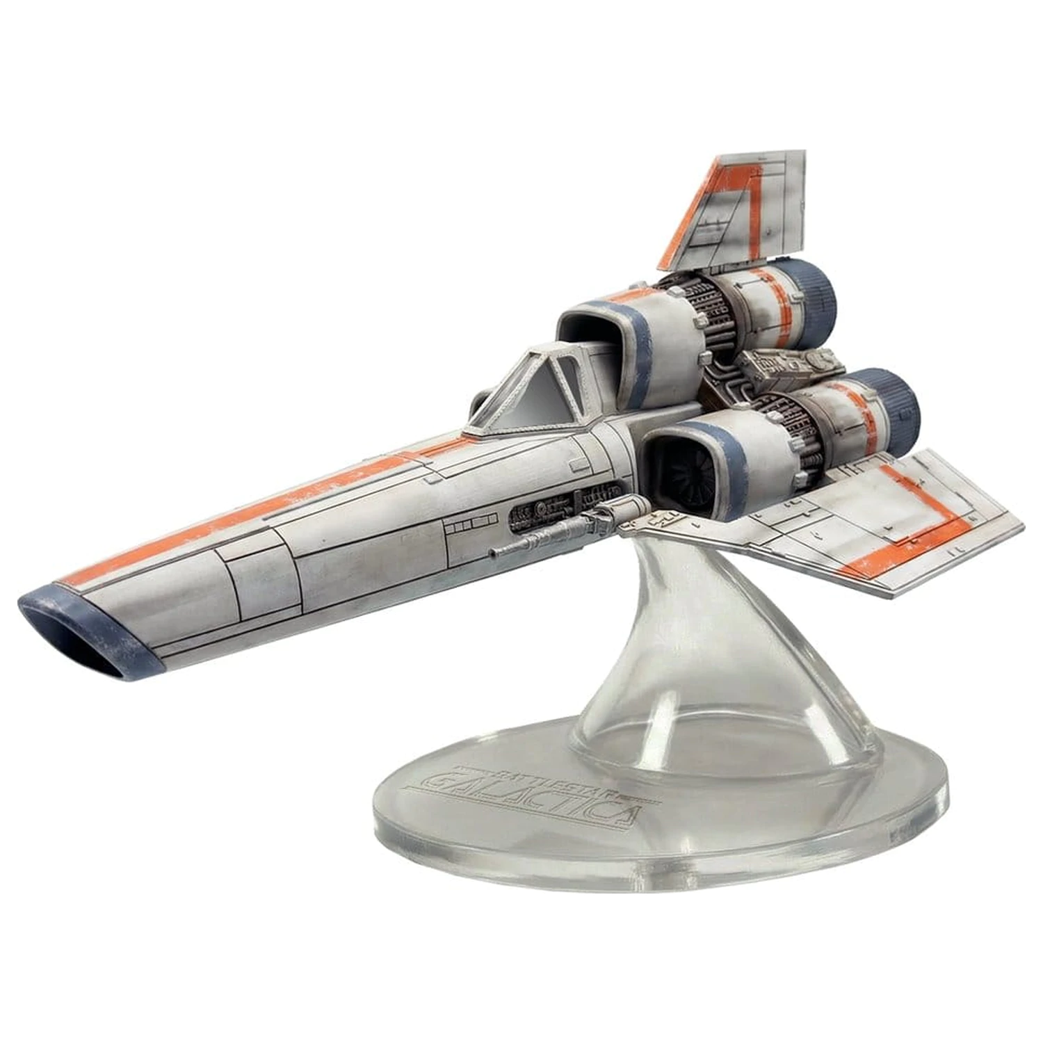 Battlestar Galactica Action Figure with Vehicle Colonial Viper Mk & Lieutenant Boomer product photo