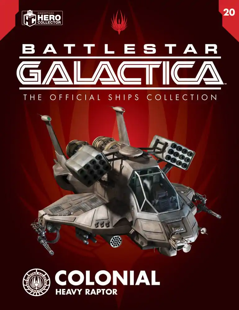 Battlestar Galactica Diecast Mini ReplicasBattlestar Valkyrie 27 cm product photo