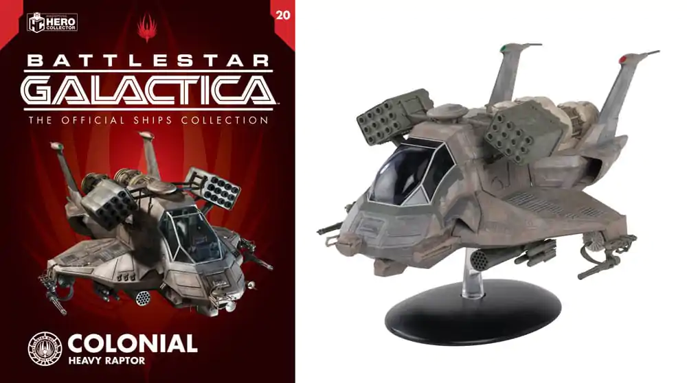 Battlestar Galactica Diecast Mini ReplicasBattlestar Valkyrie 27 cm product photo