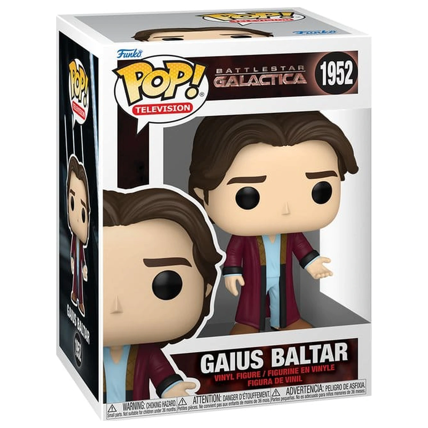 Battlestar Galactica Funko POP! Television Vinyl Figure Gaius Baltar 9 cm product photo