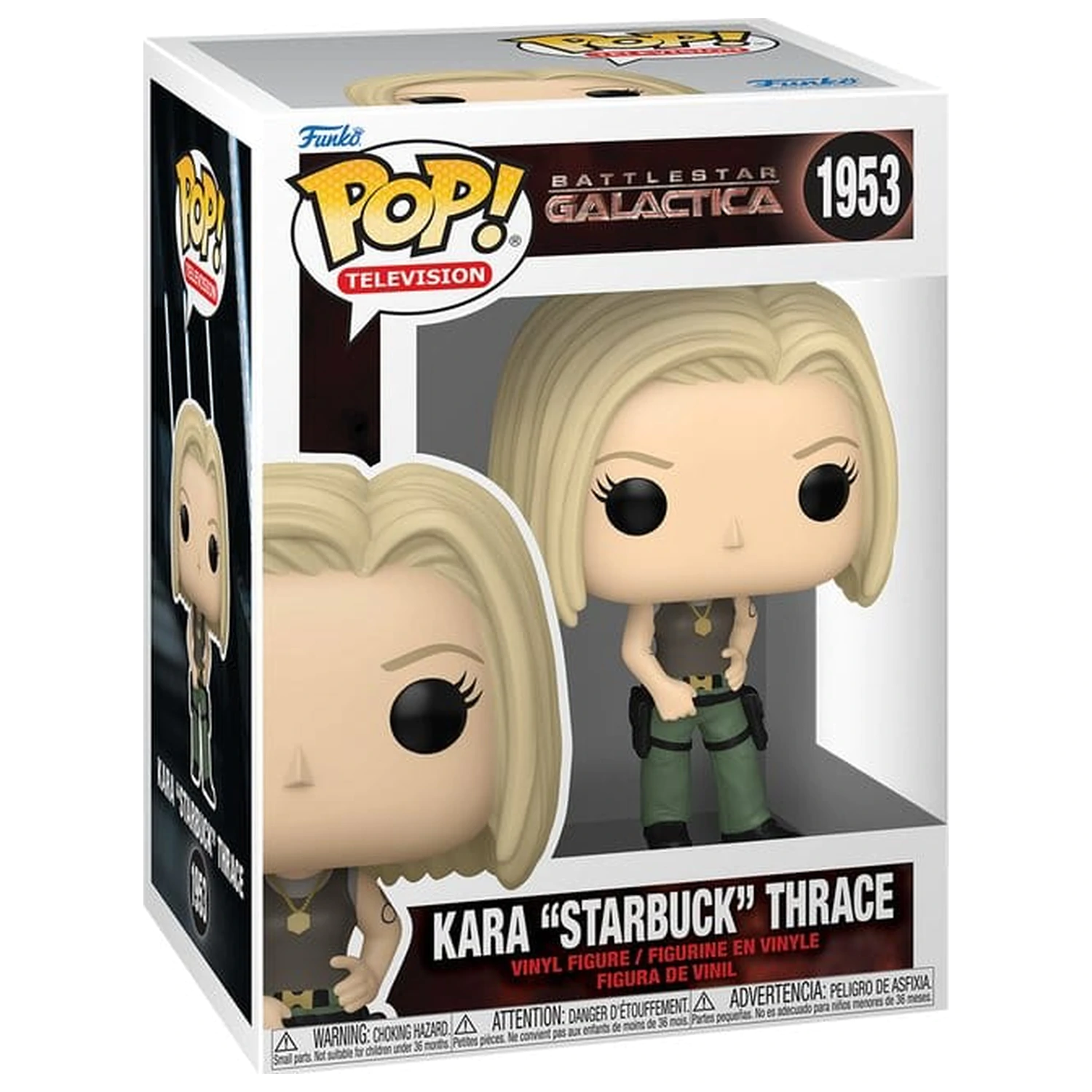Battlestar Galactica Funko POP! Television Vinyl Figure Kara Thrace 9 cm product photo