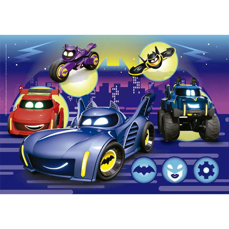 DC Comics Batwheels puzzle 2x60pcs product photo