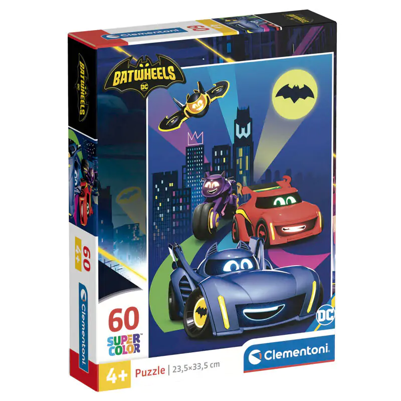 DC Comics Batwheels puzzle 60pcs product photo