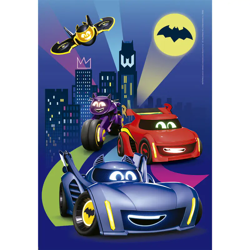 DC Comics Batwheels puzzle 60pcs product photo