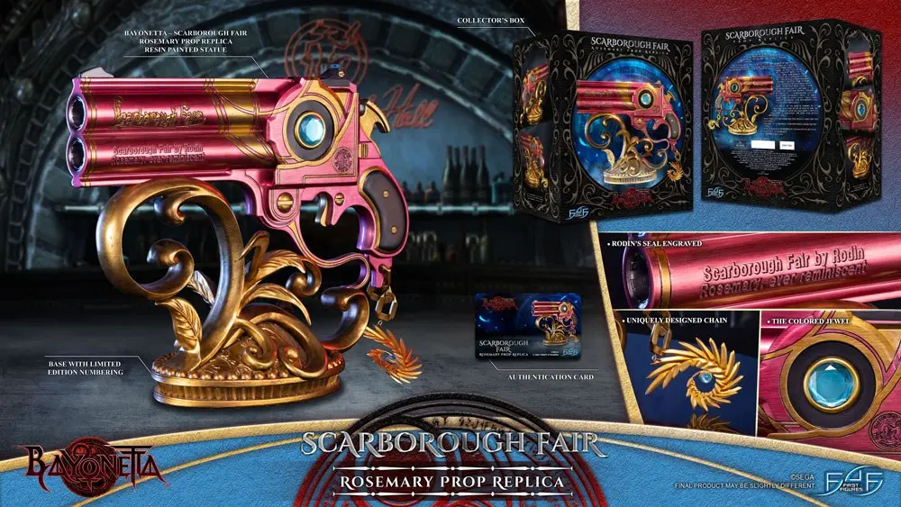 Bayonetta Life-Size Replica Rosemary Scarborough Fair 32 cm product photo