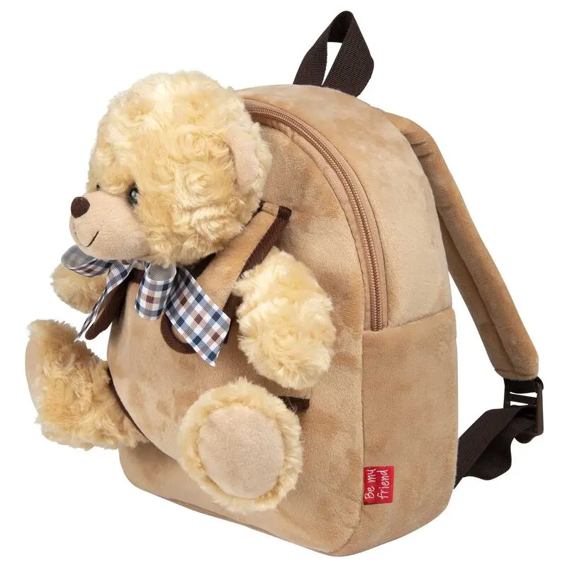 Bear Belly backpack with plush toy 26cm termékfotó