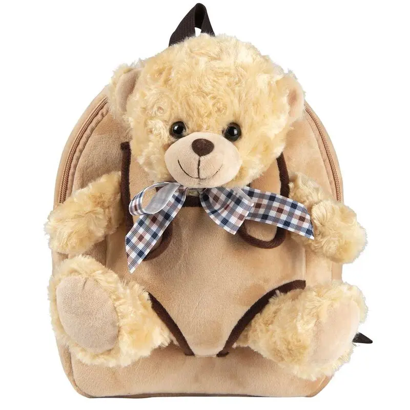 Bear Belly backpack with plush toy 26cm termékfotó