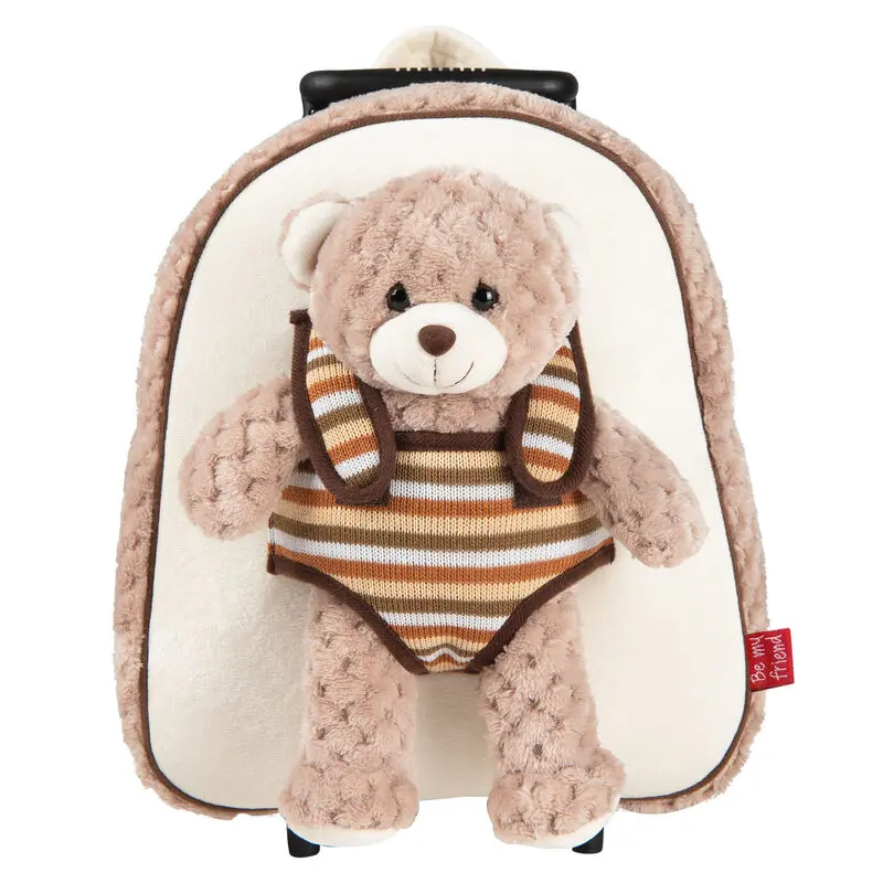 Bear Milly trolley with plush toy 38cm termékfotó