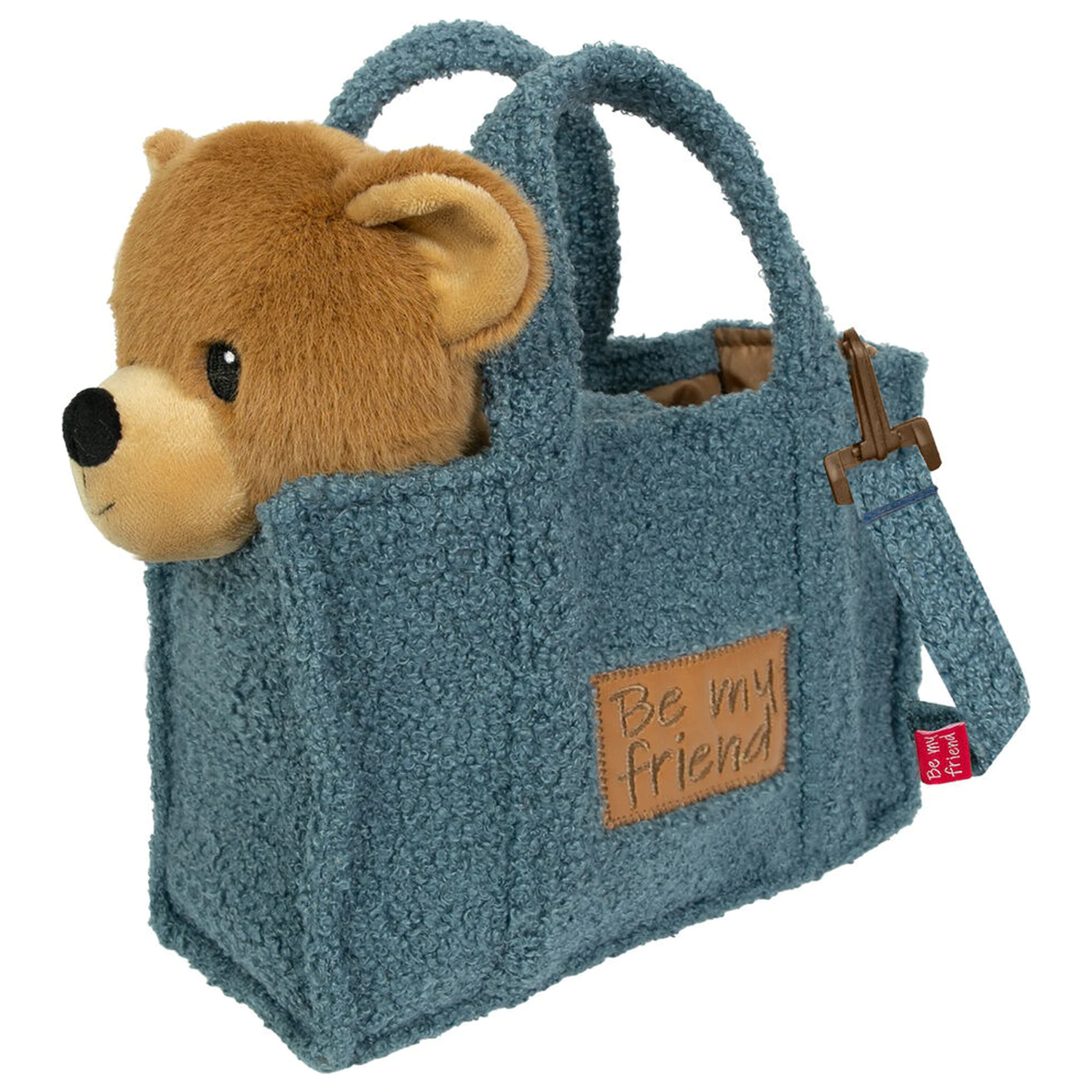 Bear plush + bag 28cm product photo