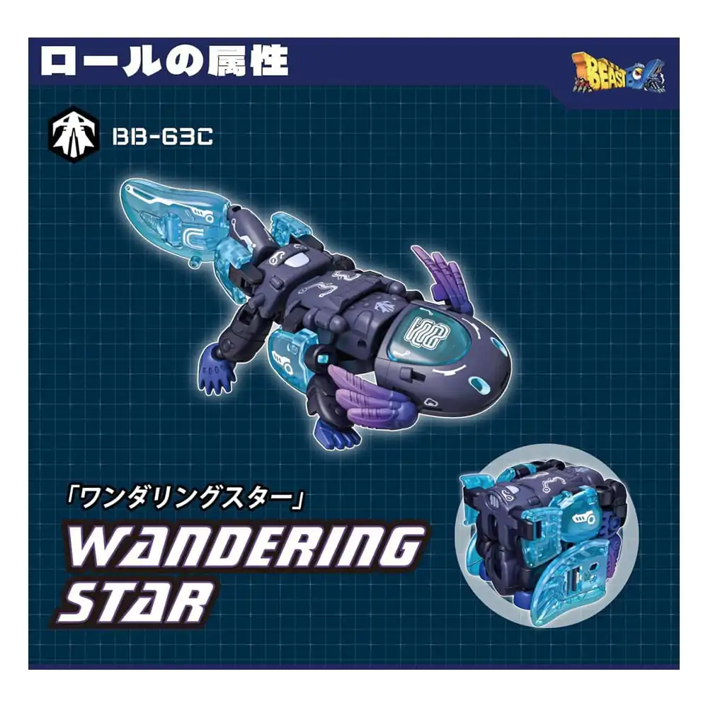 Beastbox Figure Cubes BB-63AC Wandering Star (Axolotl) 10 cm product photo