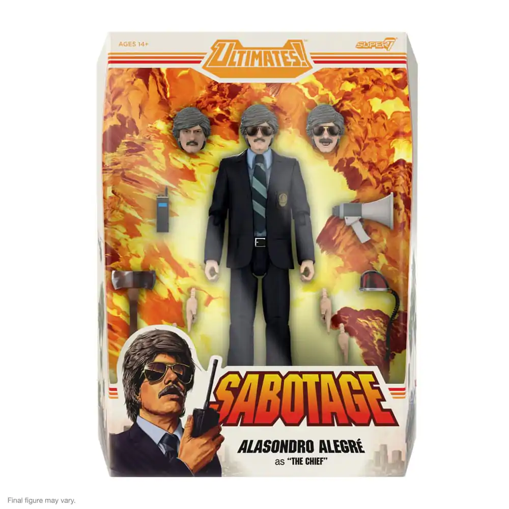 Beastie Boys Ultimates Action Figure Wave 1 Alasondro Alegre as  "The Chief" 18 cm termékfotó