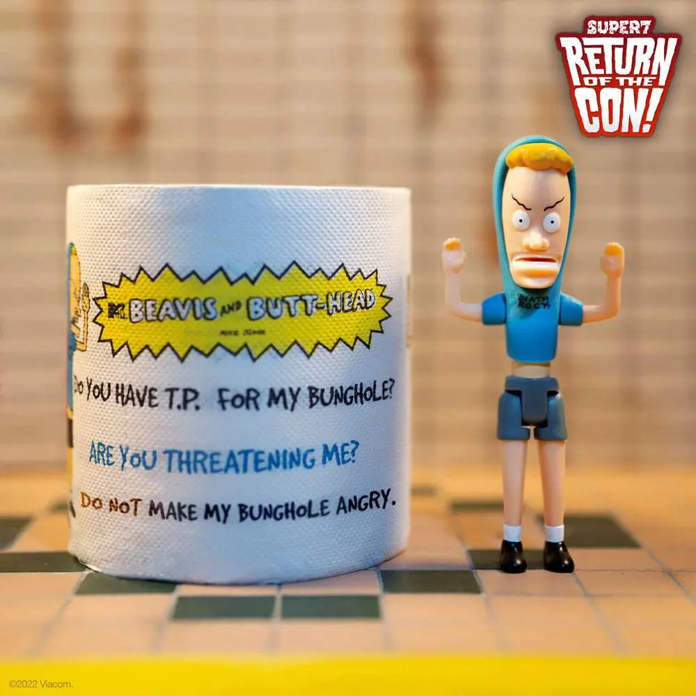 Beavis &amp; Butt-Head ReAction Action Figure Cornholio Box Set with TP SDCC22 10 cm product photo