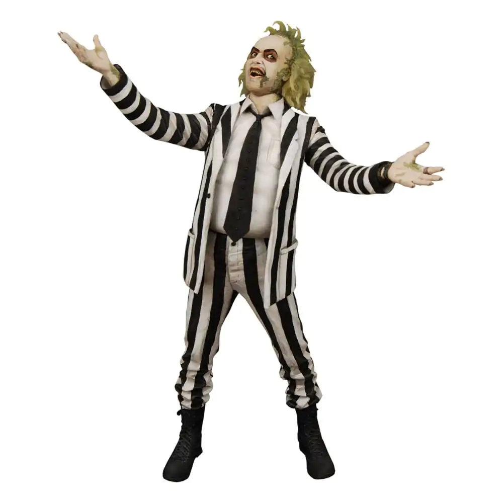 Beetlejuice 1988 Action Figure 1/4 Striped Suit Beetlejuice 45 cm termékfotó