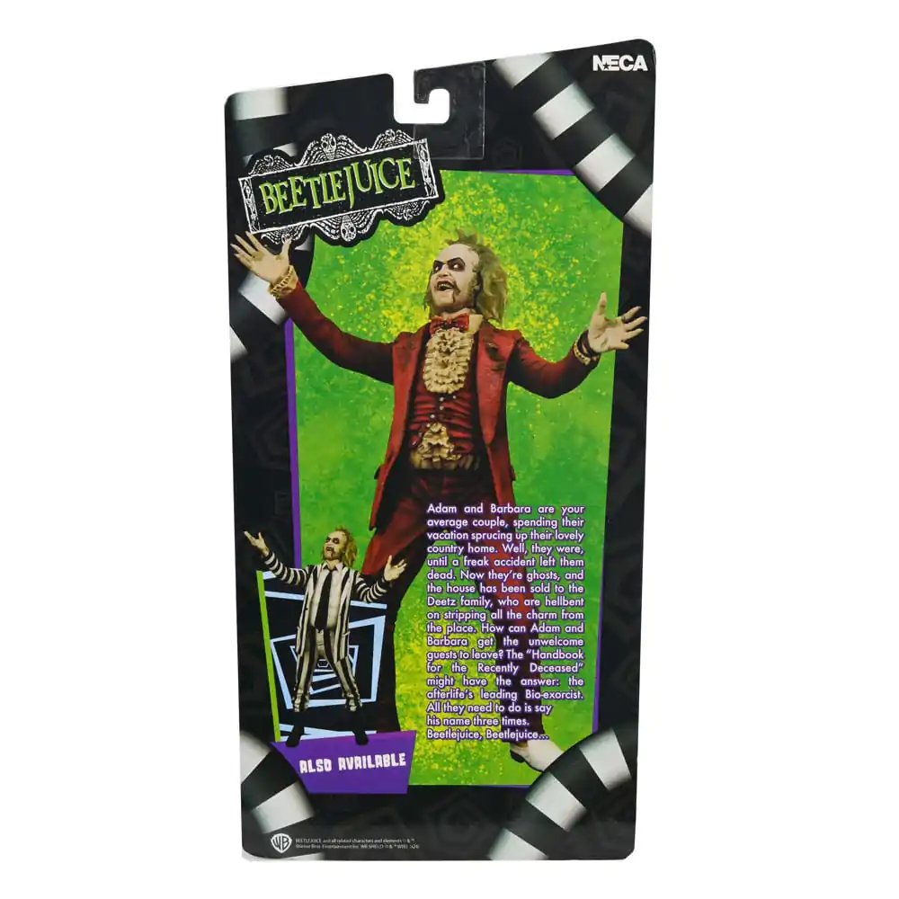 Beetlejuice 1988 Action Figure Beetlejuice Red Tuxedo 18 cm product photo