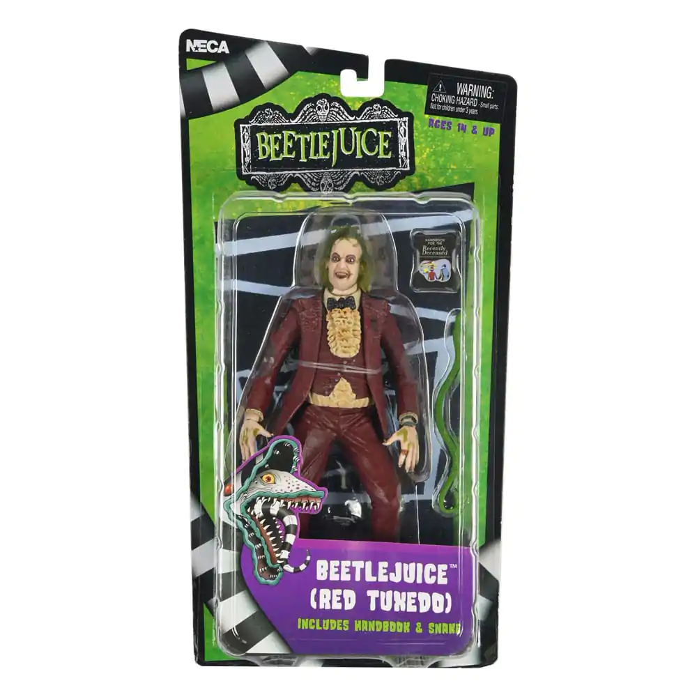 Beetlejuice 1988 Action Figure Beetlejuice Red Tuxedo 18 cm product photo