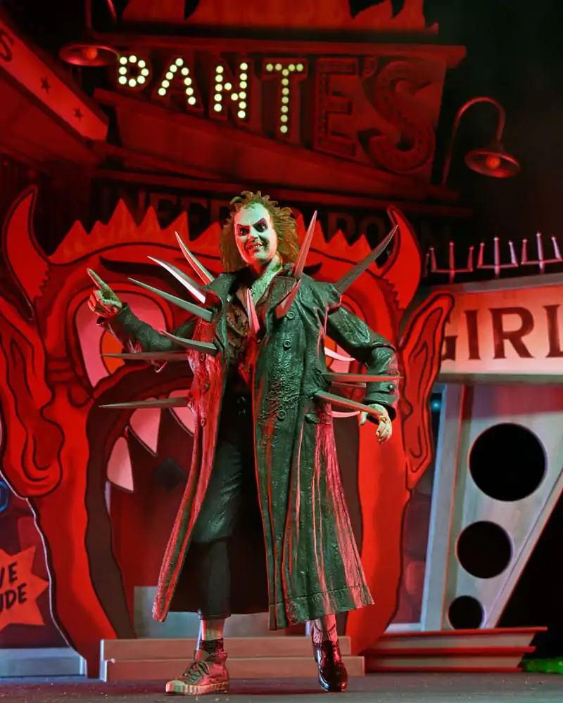 Beetlejuice (1988) Diorama Trenchcoat with Spikes Inferno Room Deluxe Set product photo