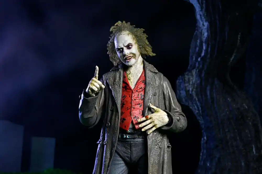 Beetlejuice 1988 Ultimate Action Figure Beetlejuice: Tour Guide The Bio-Exorcist 18 cm product photo