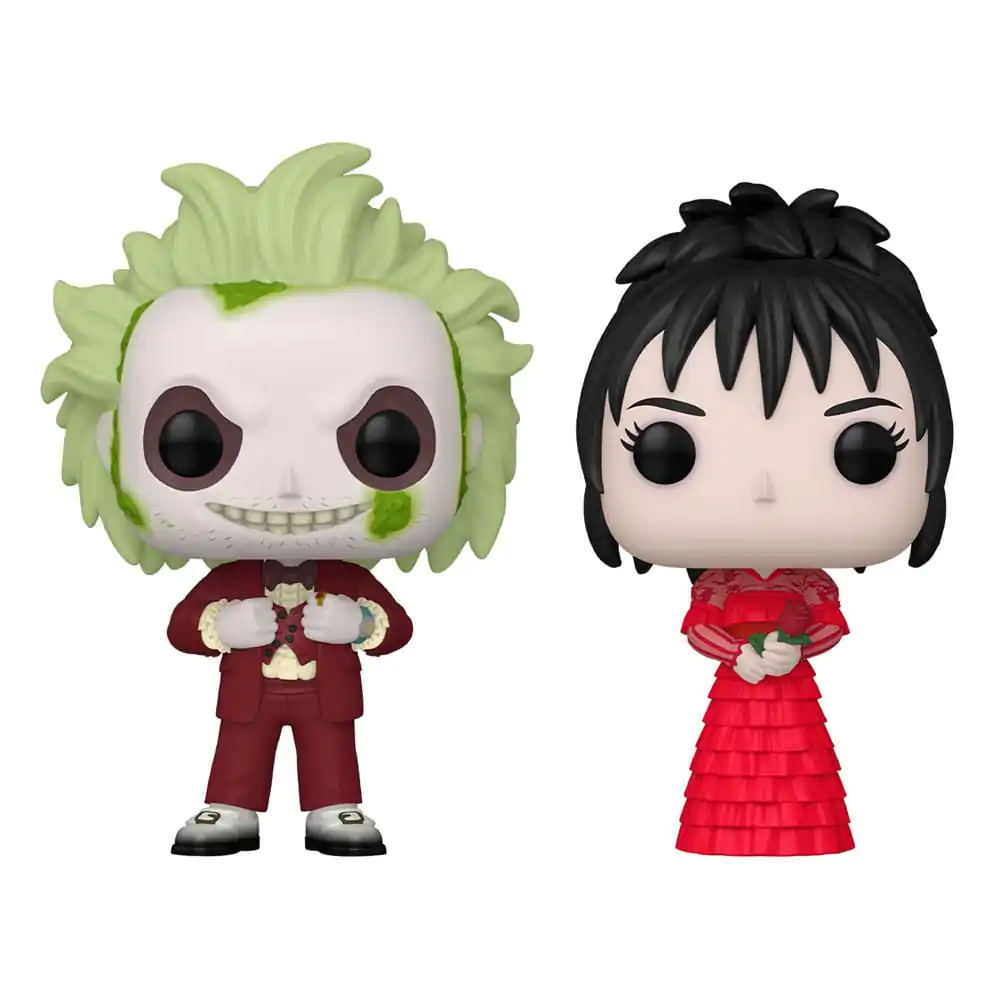 Beetlejuice 2 Funko POP! Animation Vinyl Figures 2-Pack Beetlejuice & Lydia Deetz 9 cm product photo