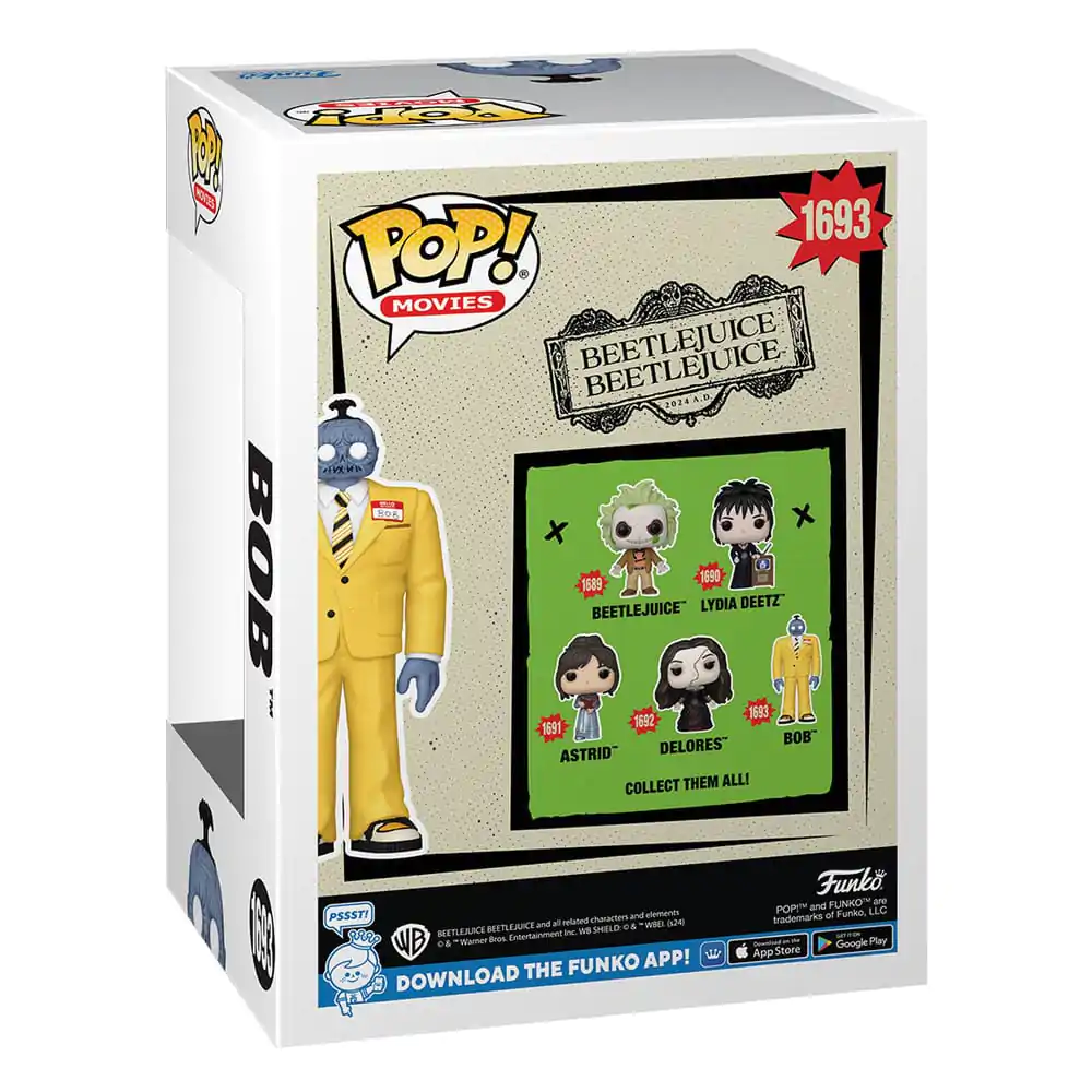 Beetlejuice 2 Funko POP! Movies Vinyl Figure Bob 9 cm termékfotó